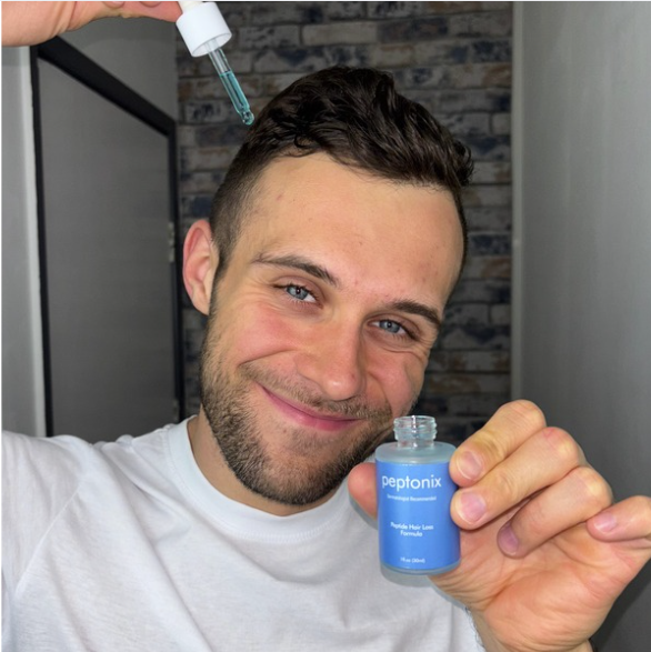 Kupferpeptid-Formel zum Nachwachsen der Haare