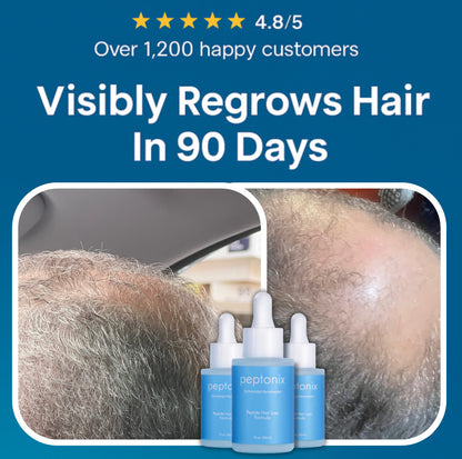 Copper Peptide Hair Regrowth Formula.