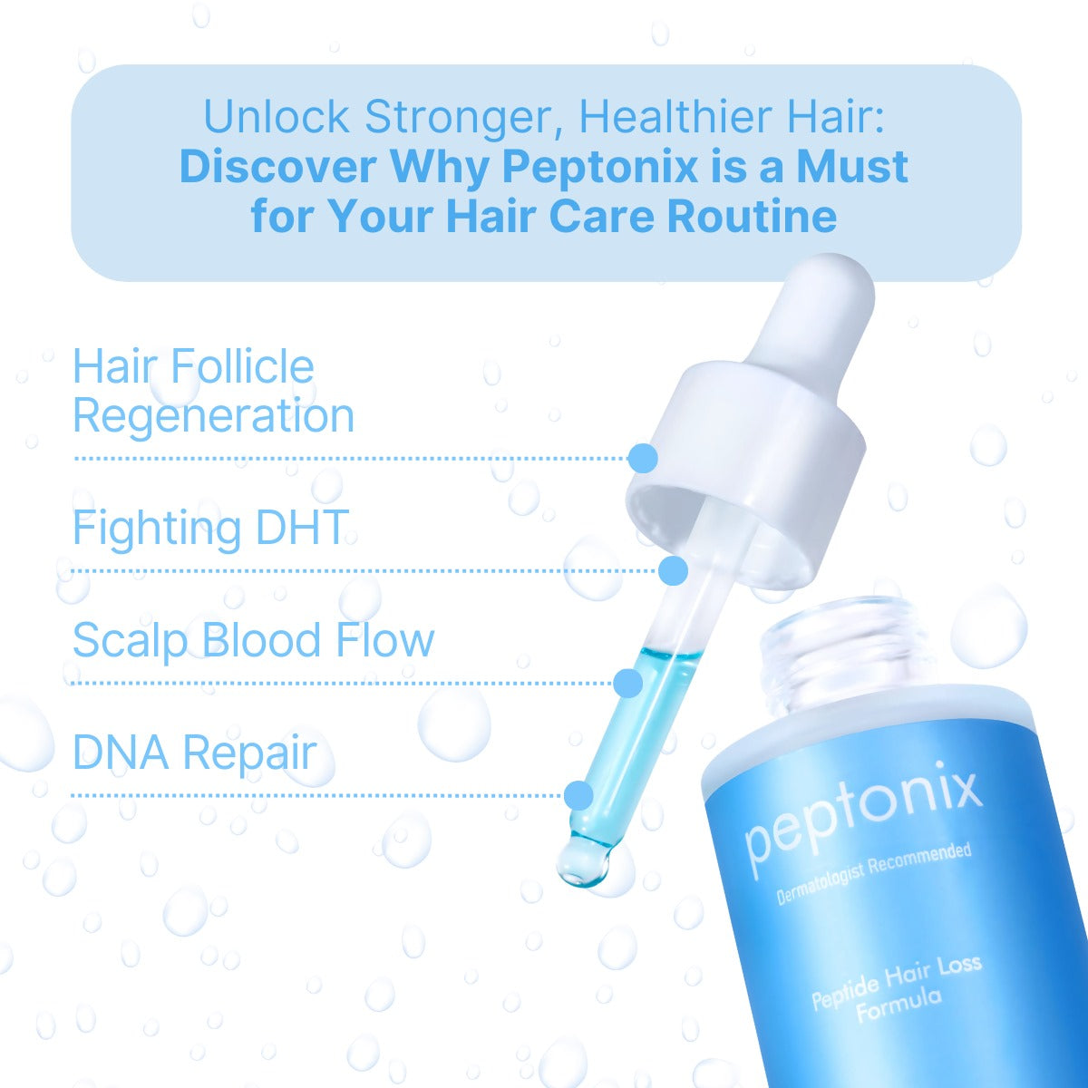 Copper Peptide Hair Regrowth Formula.
