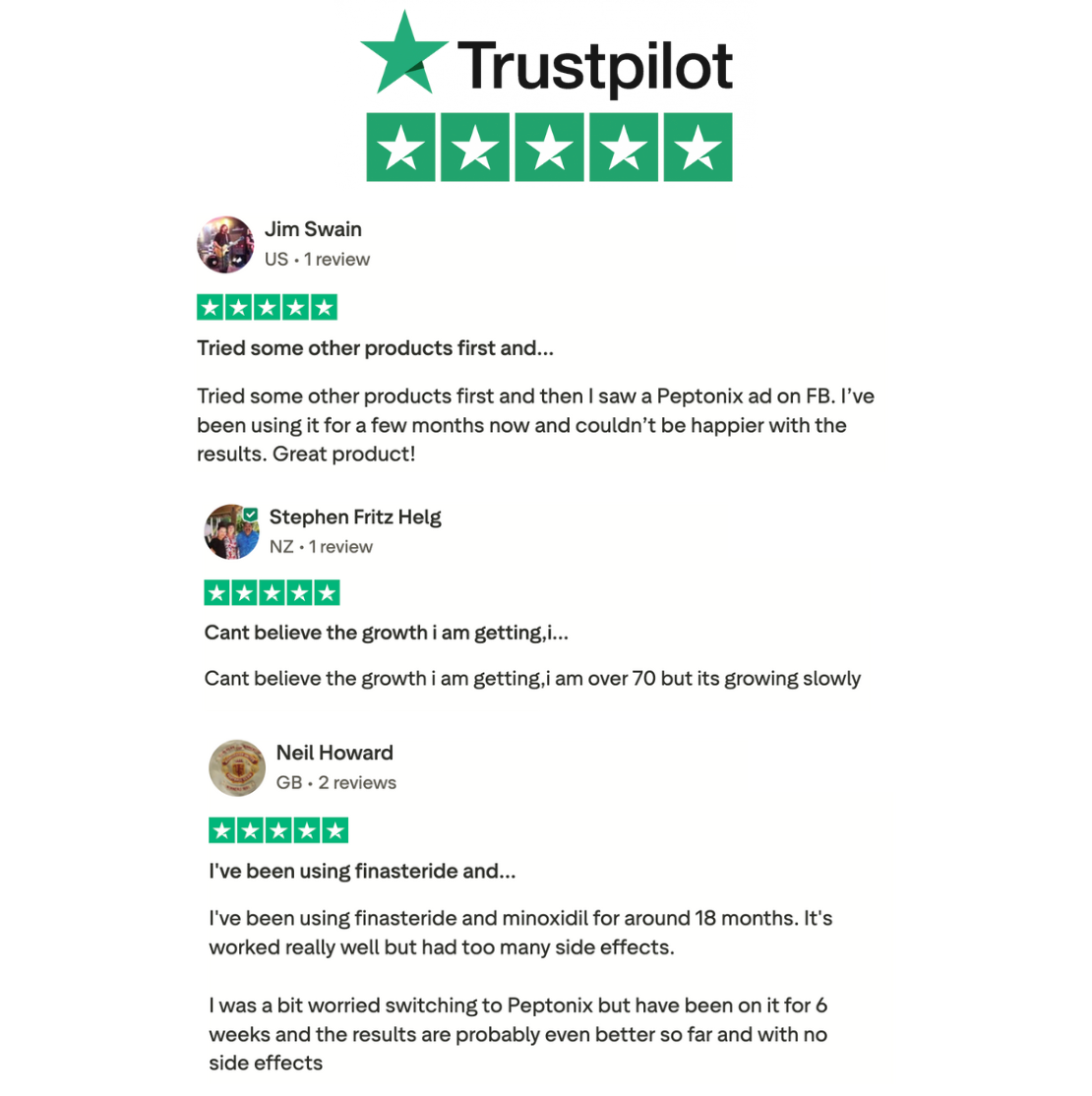 Copper Peptide Hair Regrowth Formula